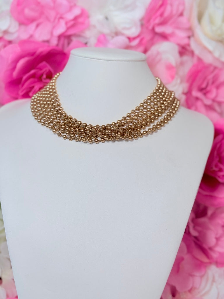 Sammara Layered in Gold Necklace