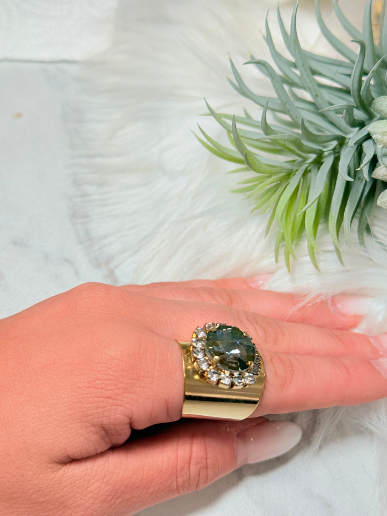 Jacci Swarovski Ring in Starlight