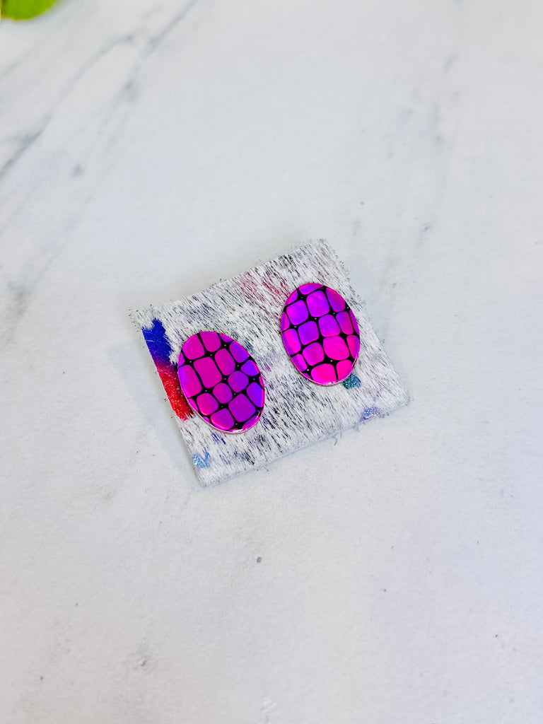 Barbie Crossing Hologram Studs