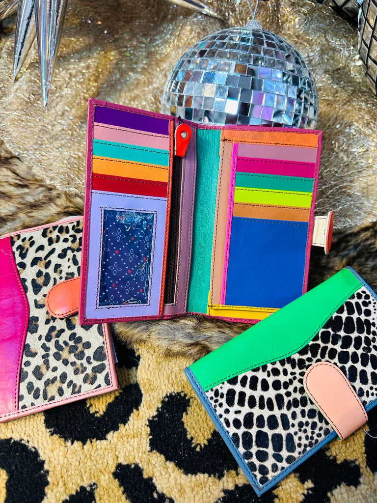 Mara Colorful Leather Wallet
