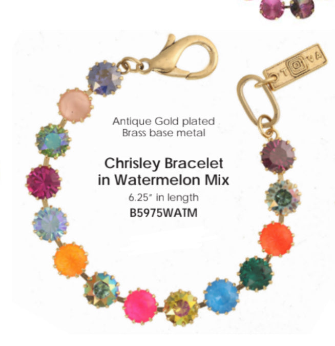 Chrisley Bracelet - Watermelon Mix