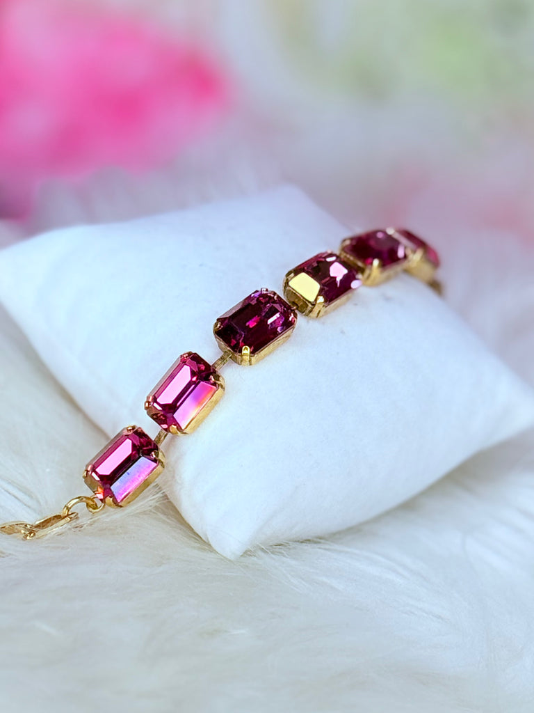 Monique Swarovski Bracelet  - Glimmer Rose