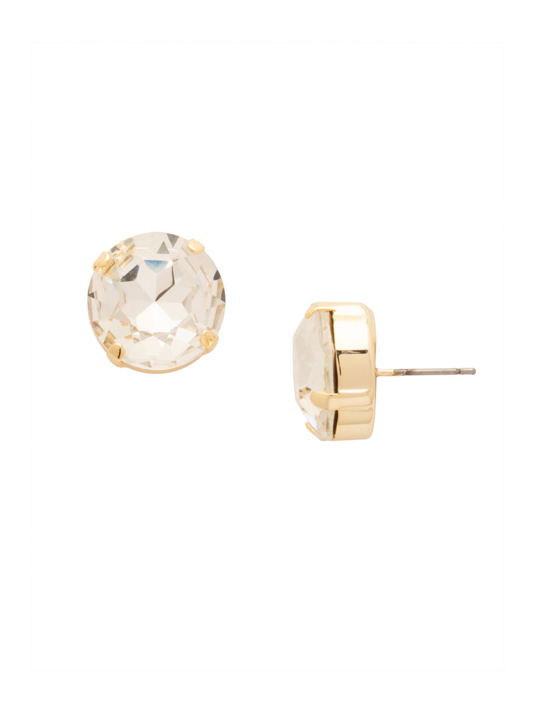 Kelly Stud Bright Gold Sorrelli Stud Earrings