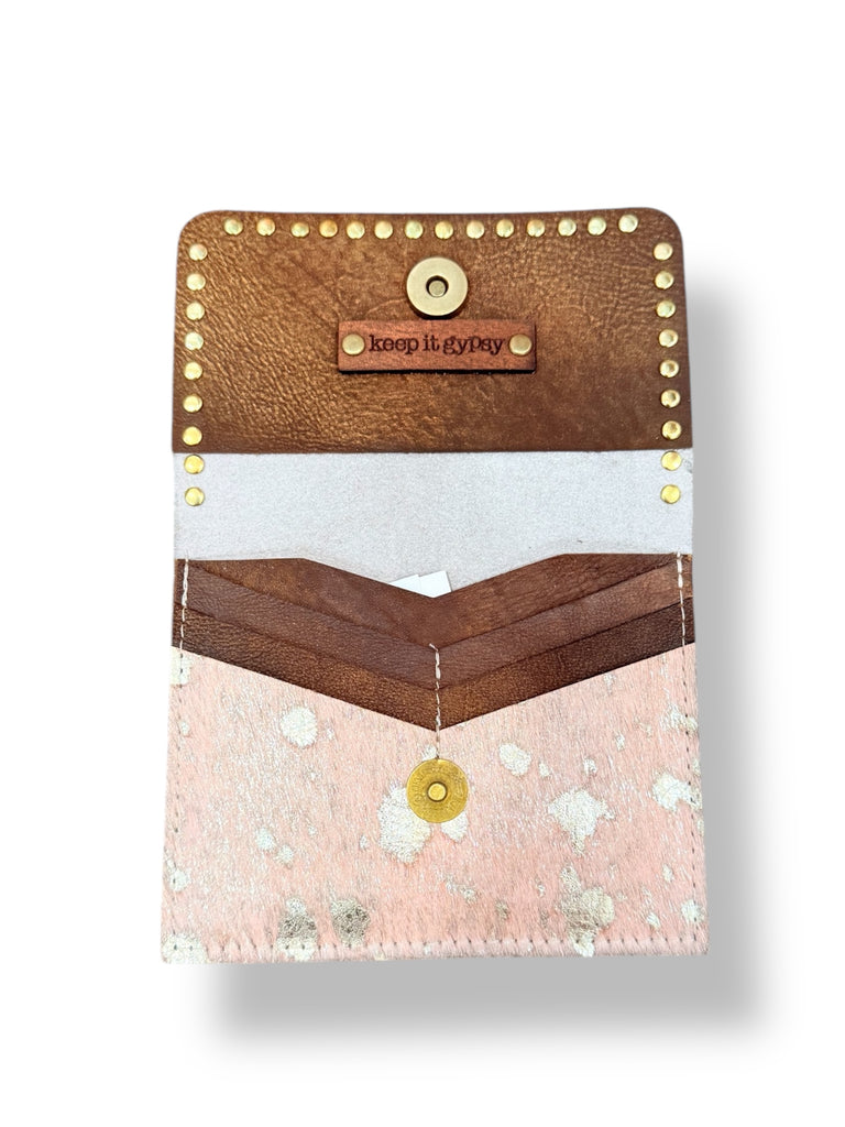 Blushing Gold Flora Wallet