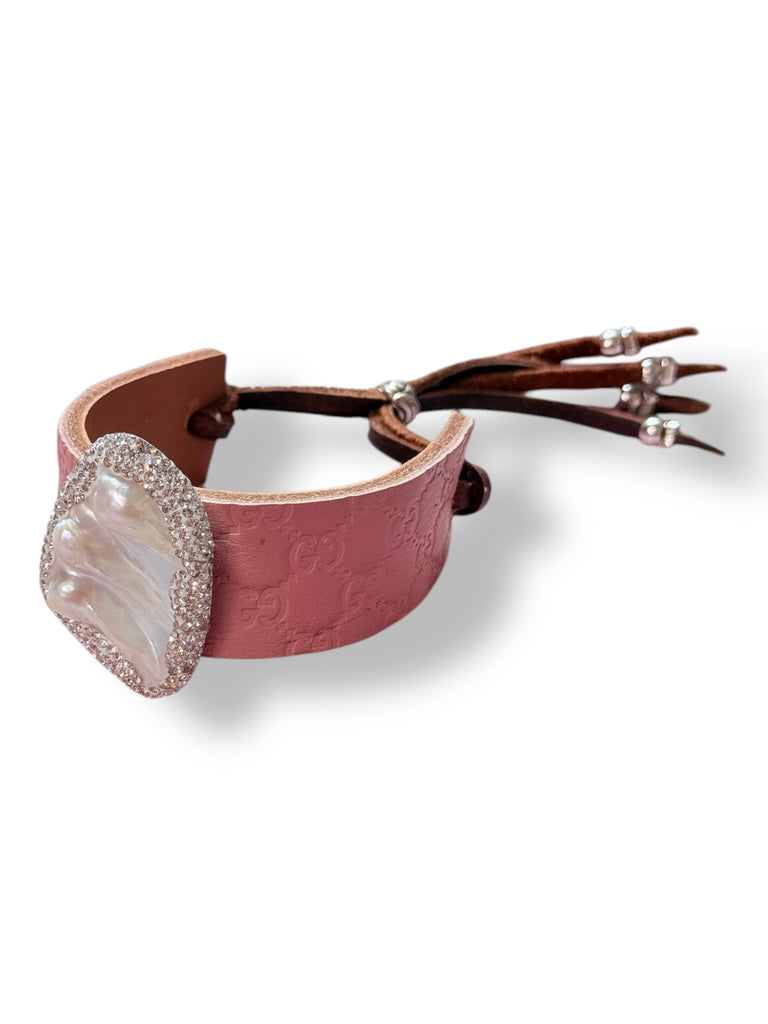 LIMITED EDITION- Freshwater Pearl Sienna Lux Cuff
