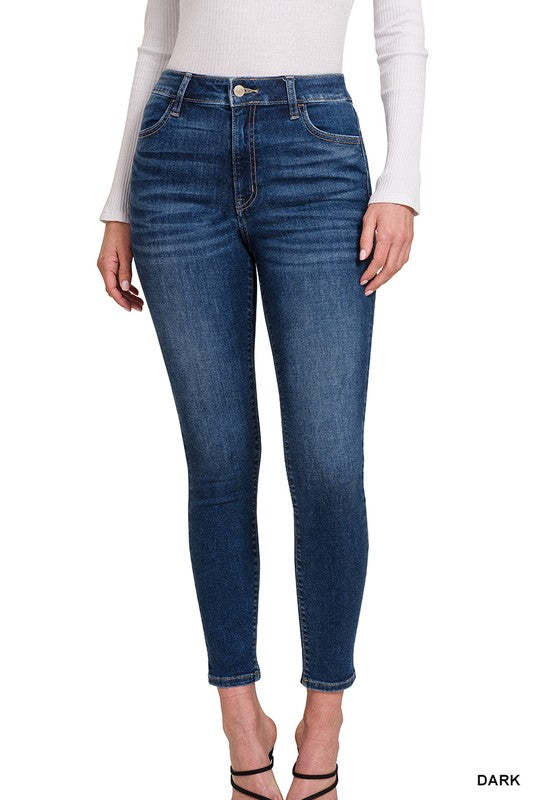 Queen Peach High Rise Super Stretchy Skinny Denim Jeans