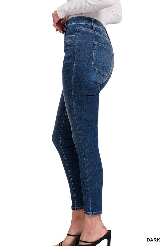 Queen Peach High Rise Super Stretchy Skinny Denim Jeans