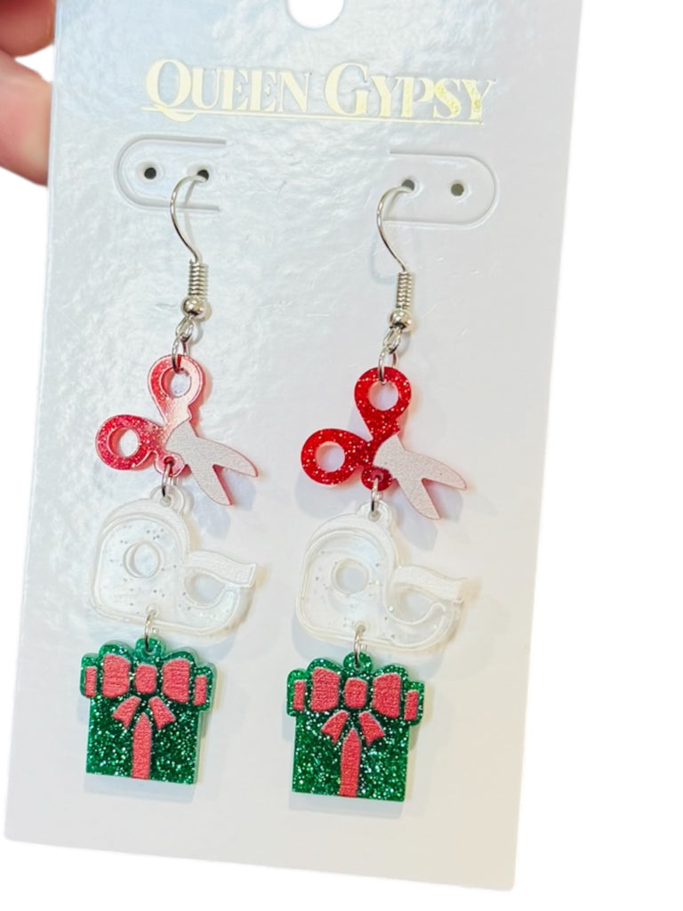 Time To Wrap Presents Earrings