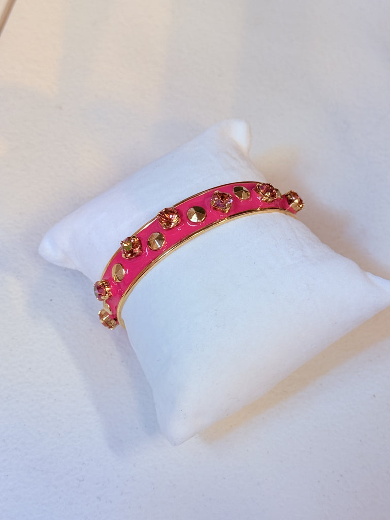 Guinevere Cuff In Magenta