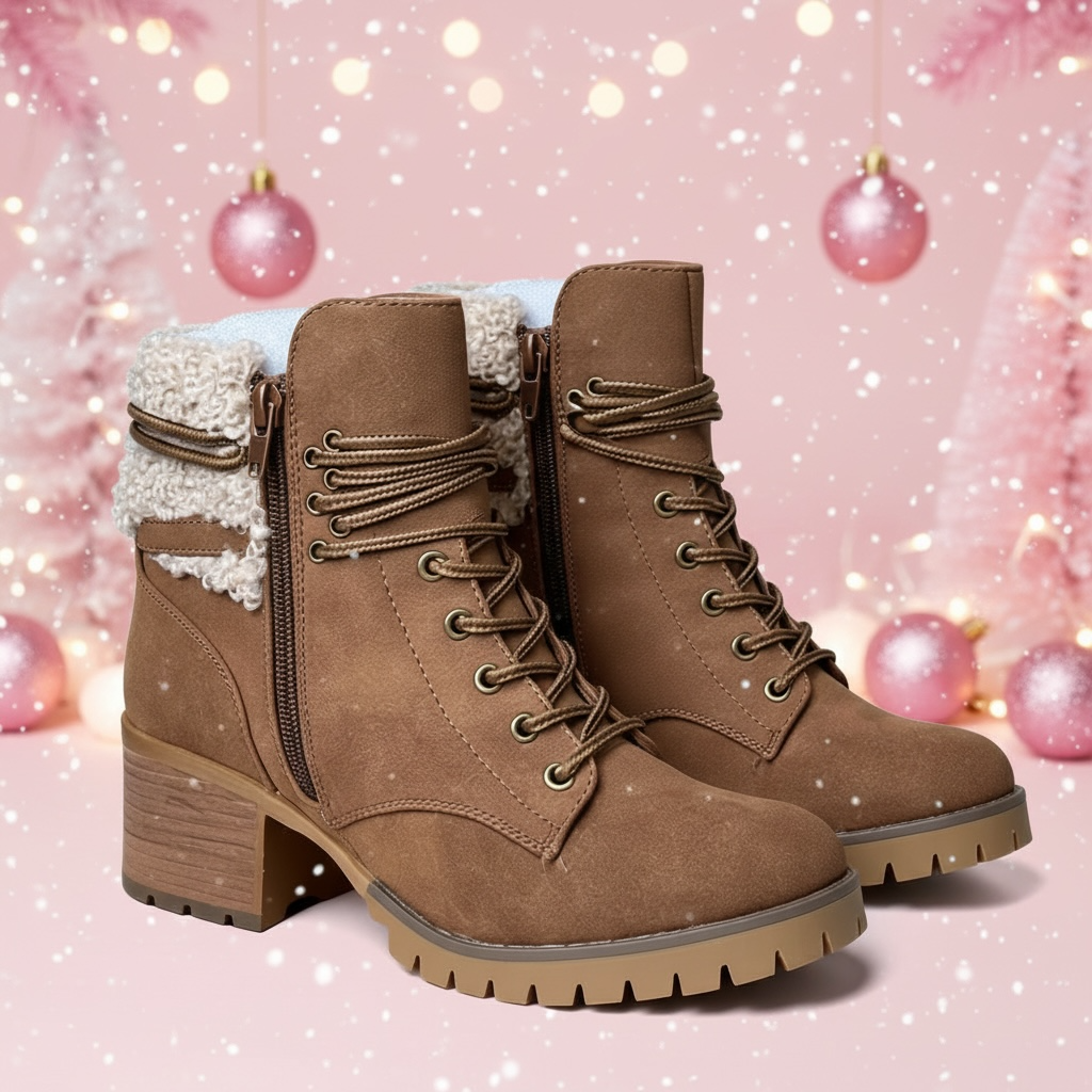 Cognac Olivia Jasper Booties