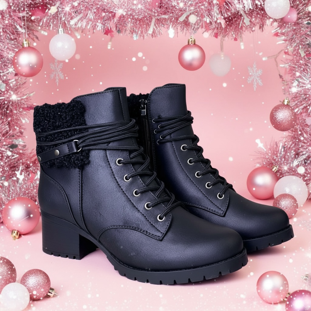 Black Olivia Jasper Booties