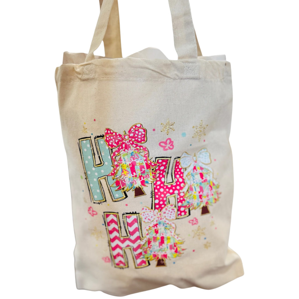 HOHOHO PINK CHRISTMAS Mini Tote