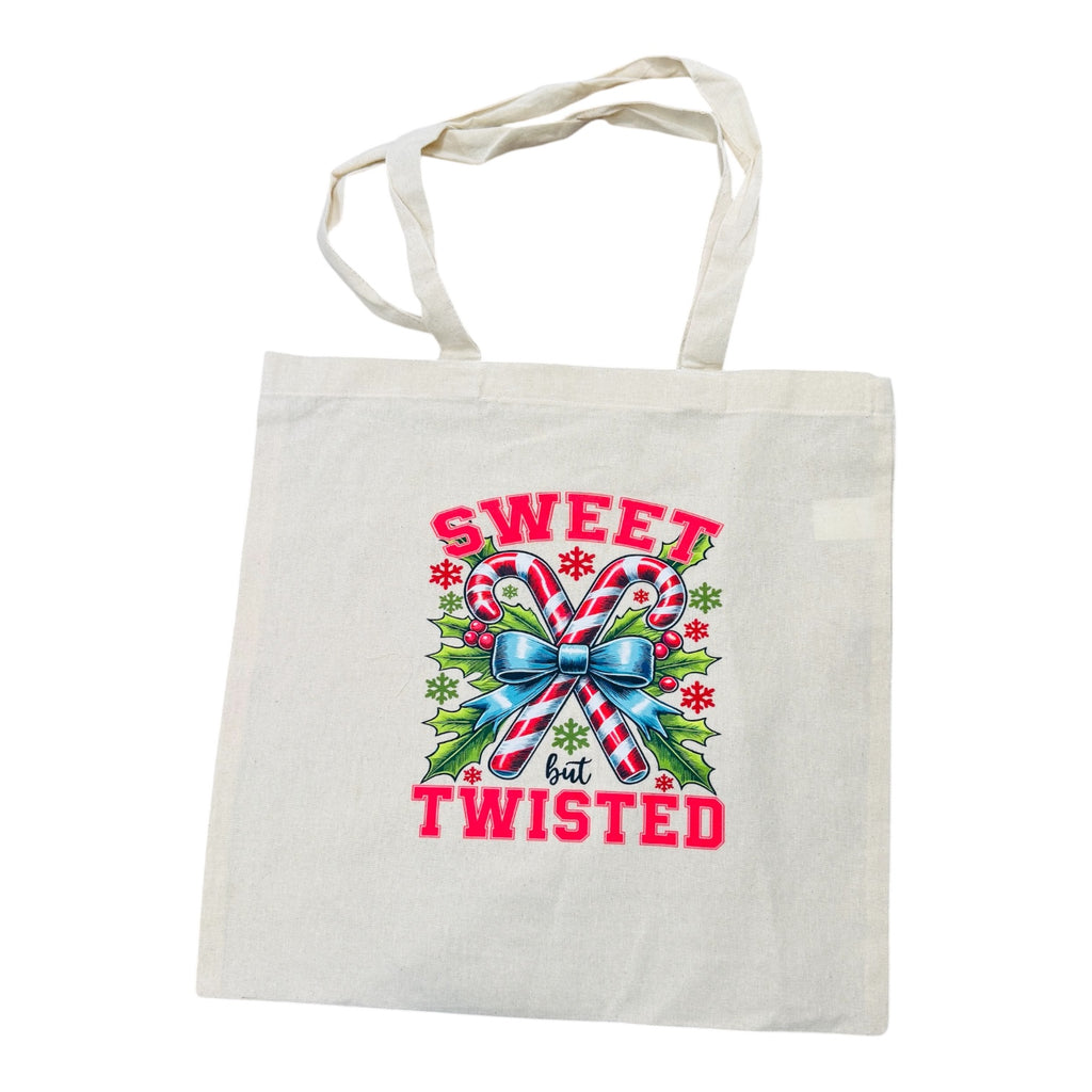 Sweet But Twisted Christmas Tote