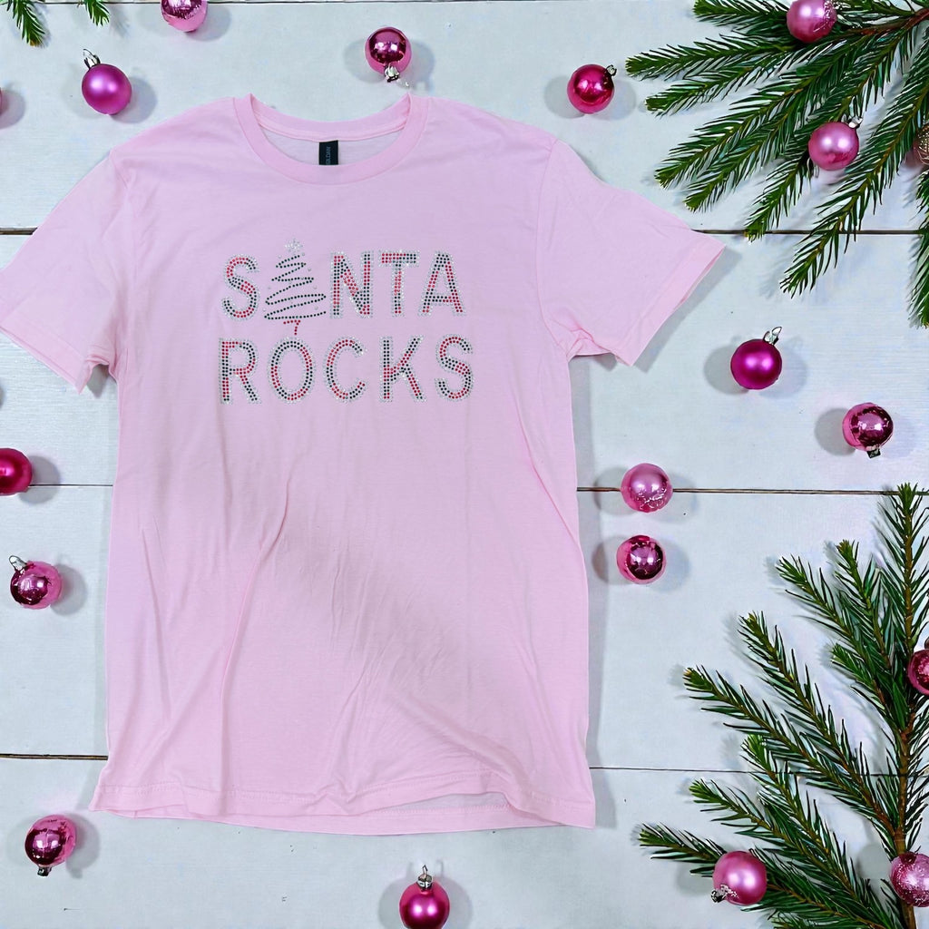 Santa Rocks Studded Tee
