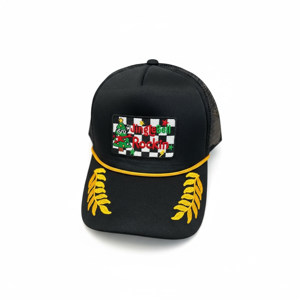 Jingle Bell Rockin Luxe Trucker Hat