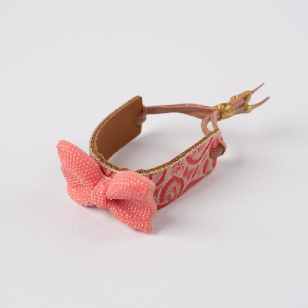 Pretty in Pink Bow Cinch Cuff