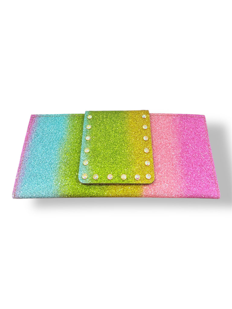 Glitter Multi AB Wallet Clutch