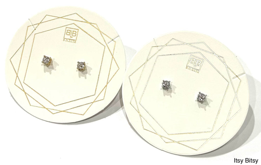 Itsy Bitsy Diamond Stud Earrings