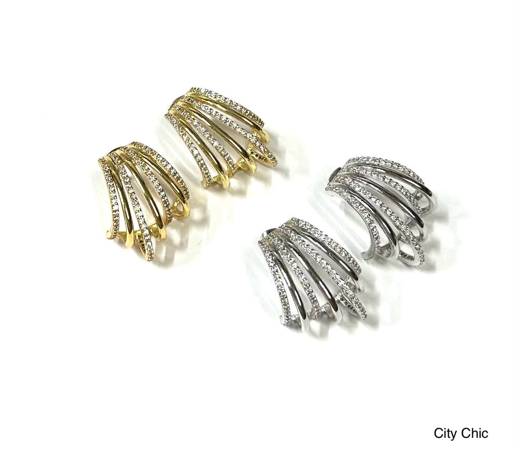 City Chic Hoop Earrings