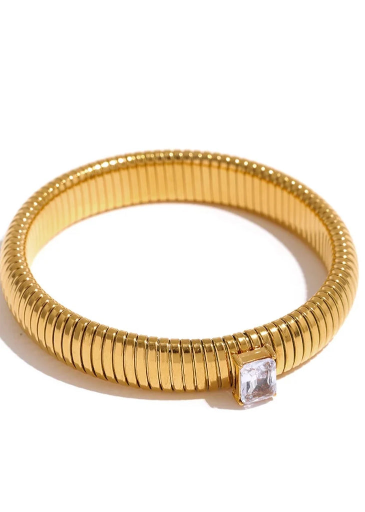 The Ashton Gold Bracelet with Diamonds