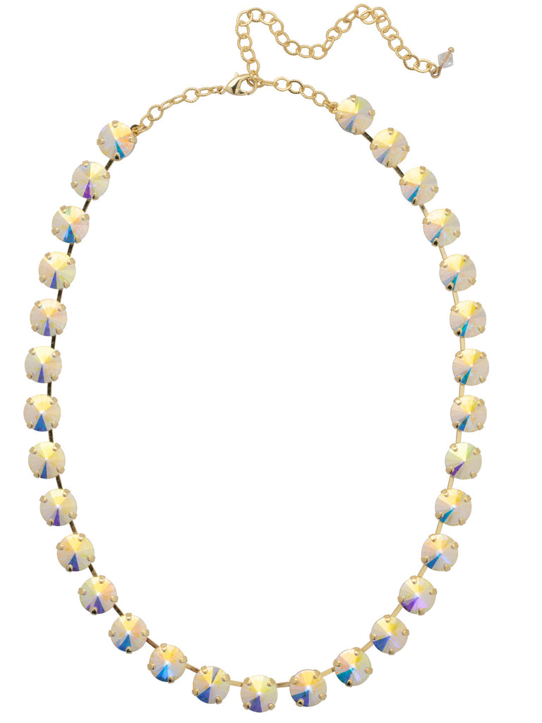 Sorrelli Crystal Aurora Borealis Mara Tennis Necklace