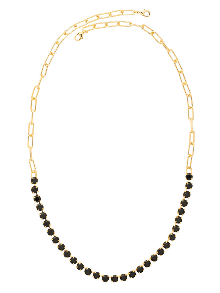 Sorrelli Jet Talya Long Necklace