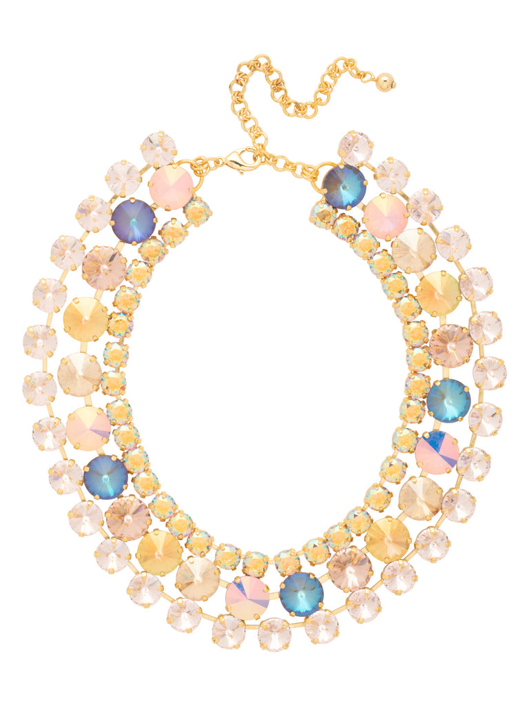 Sorrelli Chai Latte Penelope Layered Statement Necklace
