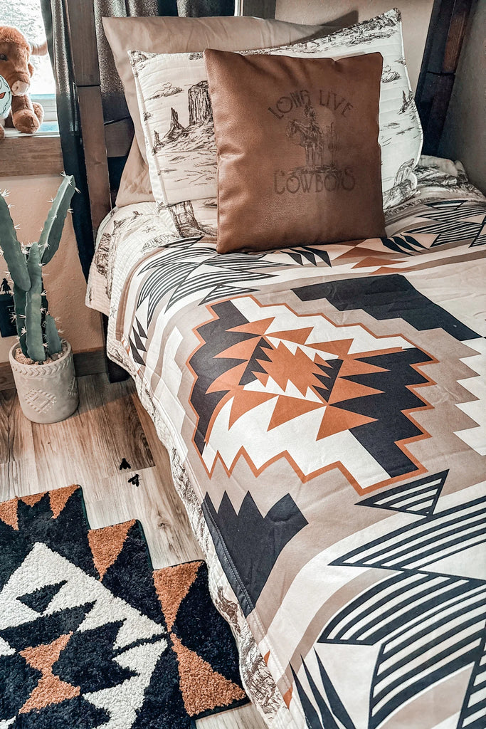 Sante Fe Dust Aztec Bedding Blanket