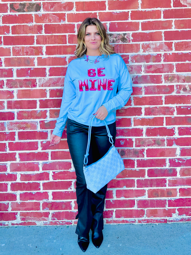 Be Mine Balloon Crewneck Sweatshirt