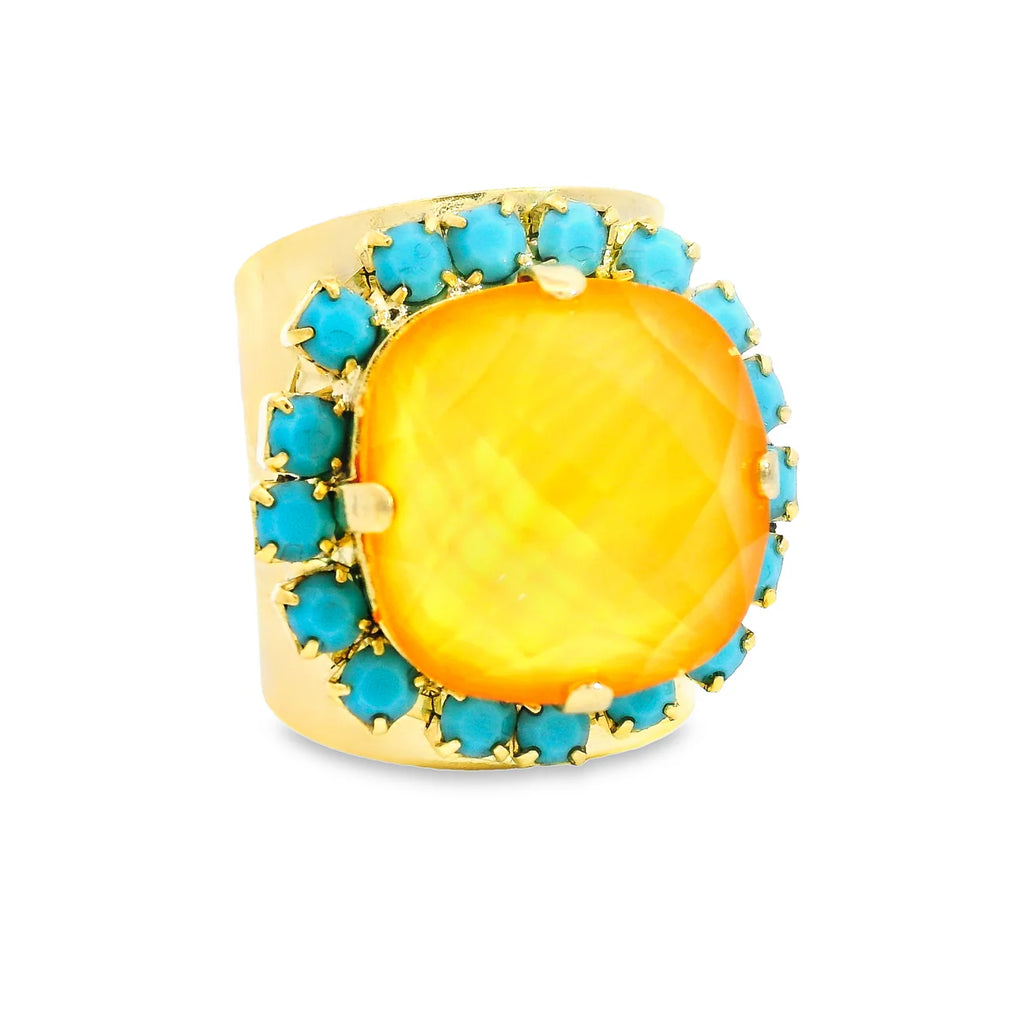 Cambrie Ring in Orange