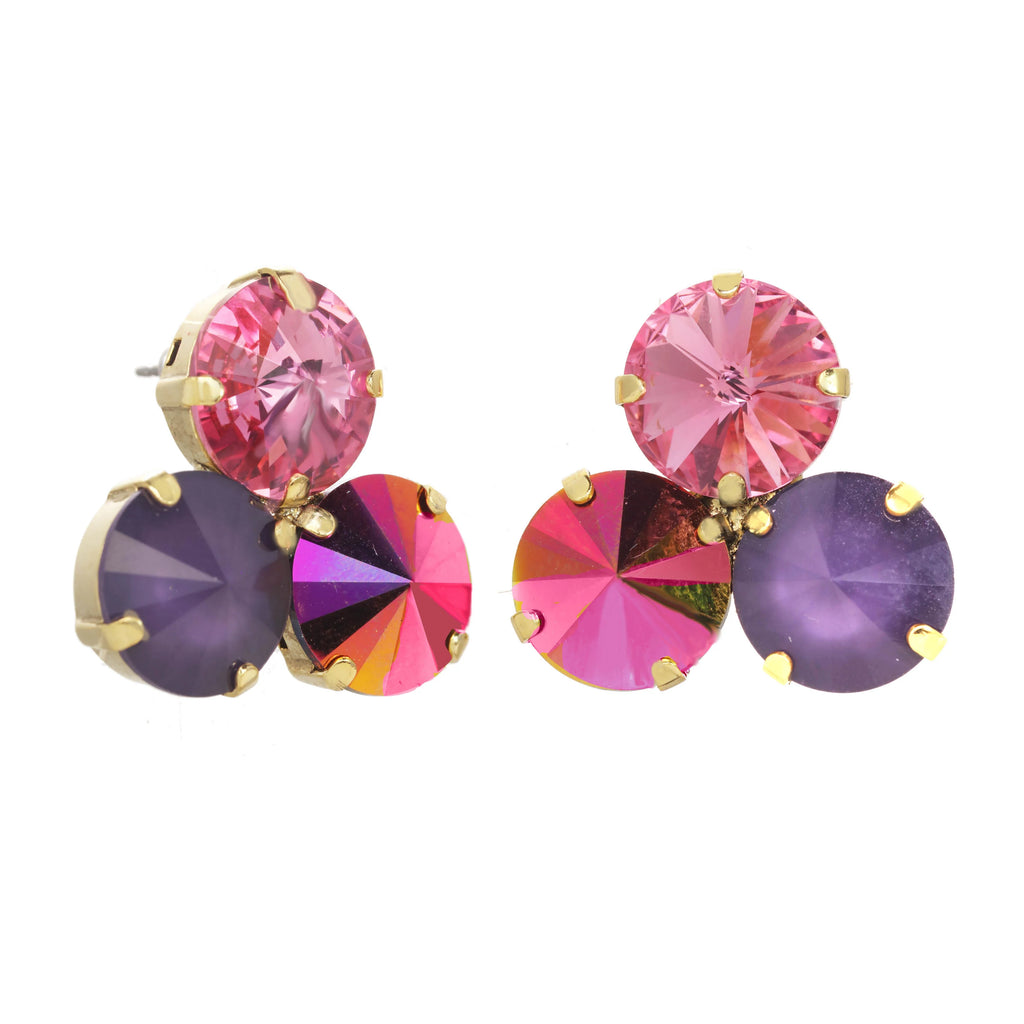 Pink Berries ~REYA~ Earring By TOVA