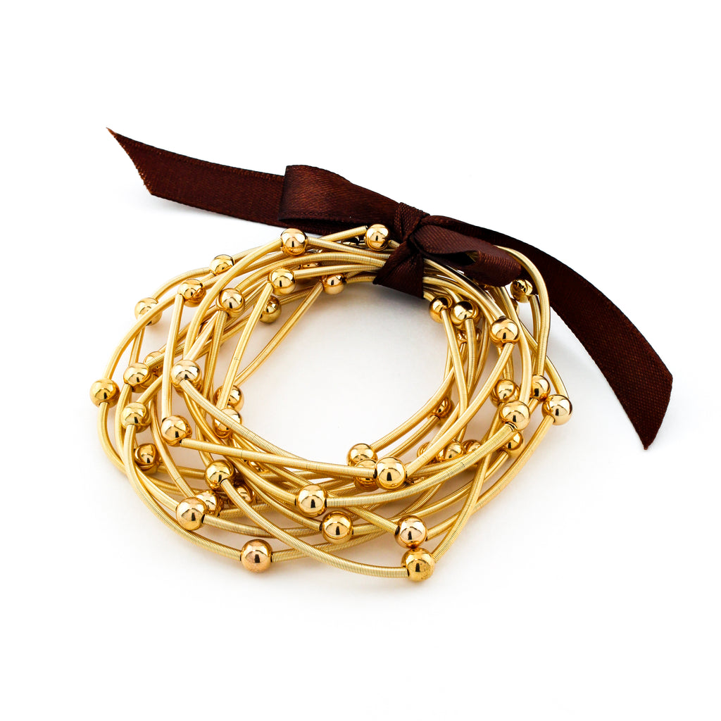 Trinket Gold Bracelet Stack