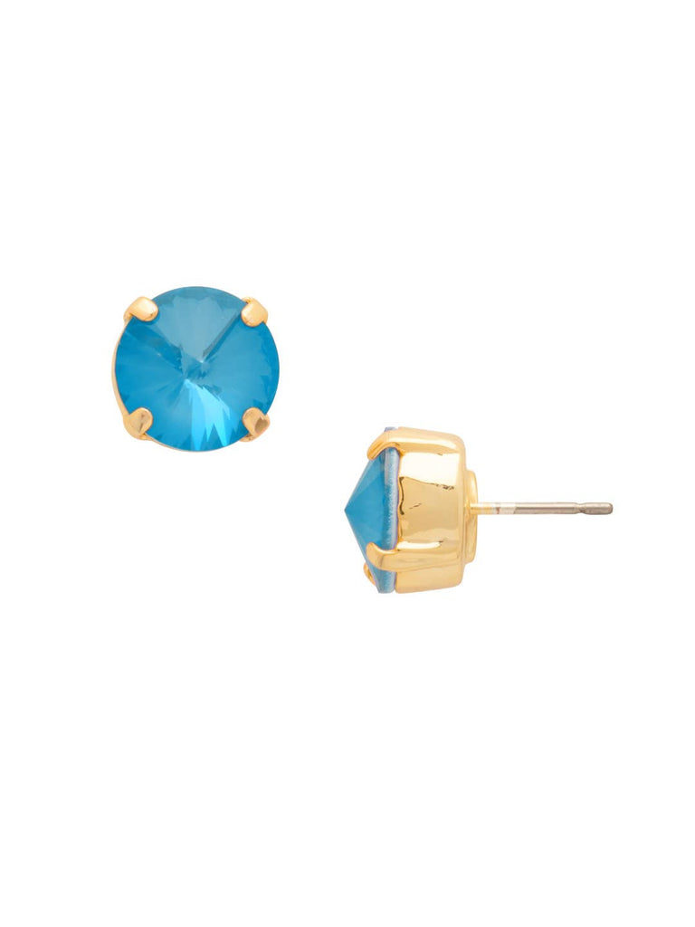 London Stud Earrings - ECM14BGCBO: Blue