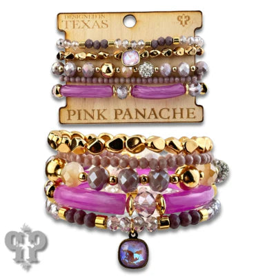 Violet Chaser Shimmer Bracelet Set