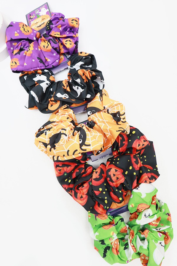 Halloween Hair Scrunchies