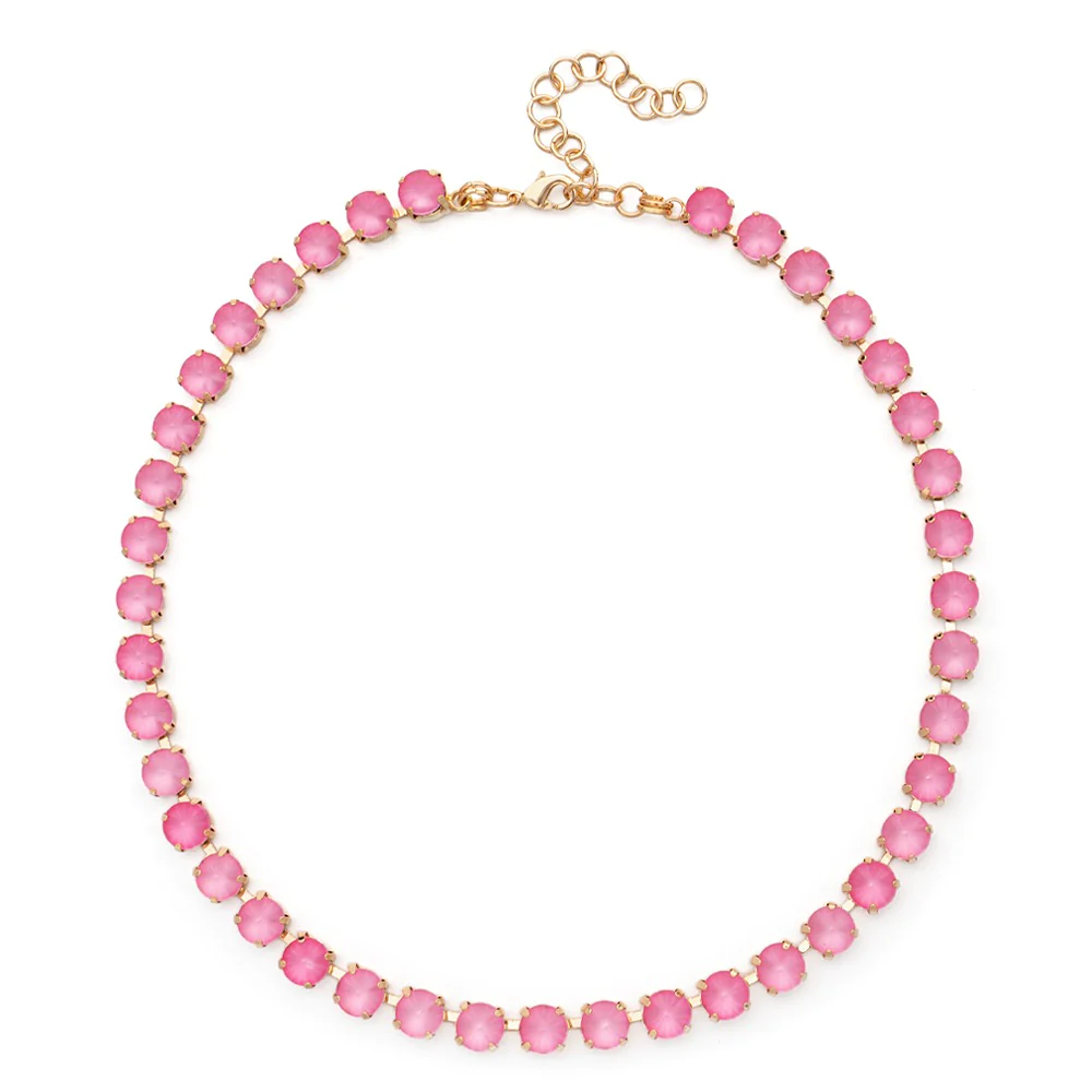 Bubble Gum Pink Myra Necklace