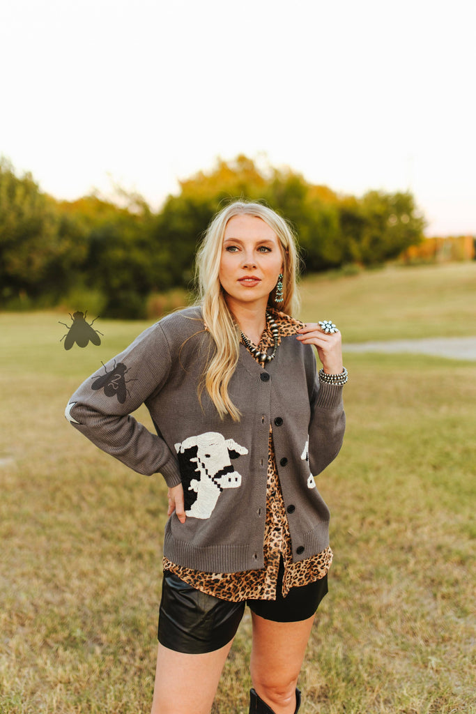 CATTLE CARDI *BLK BALDY: