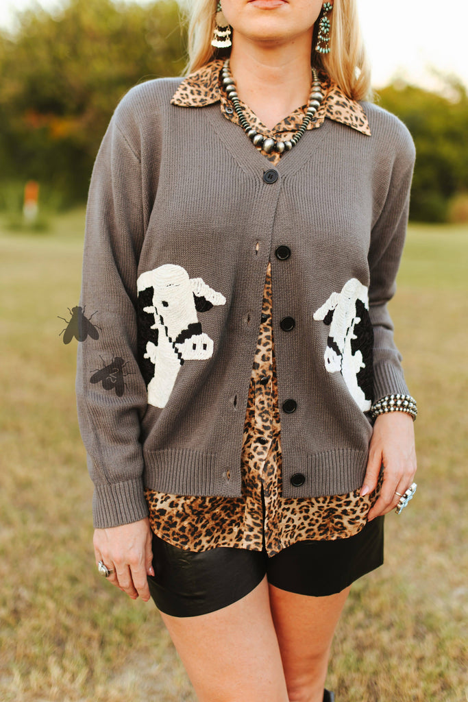 CATTLE CARDI *BLK BALDY: