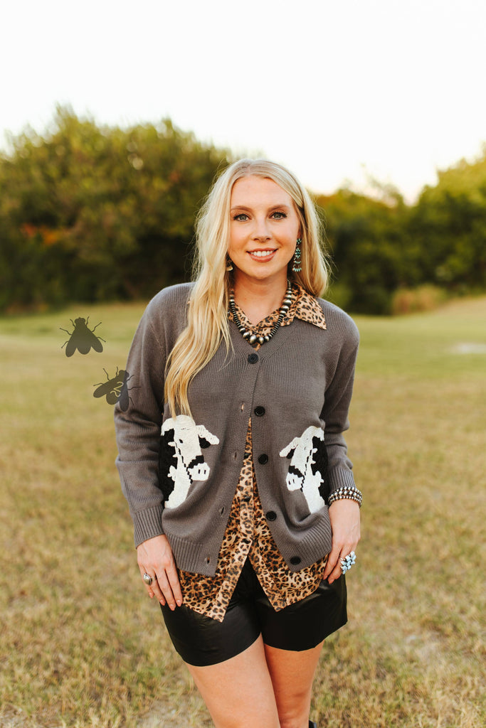 CATTLE CARDI *BLK BALDY: