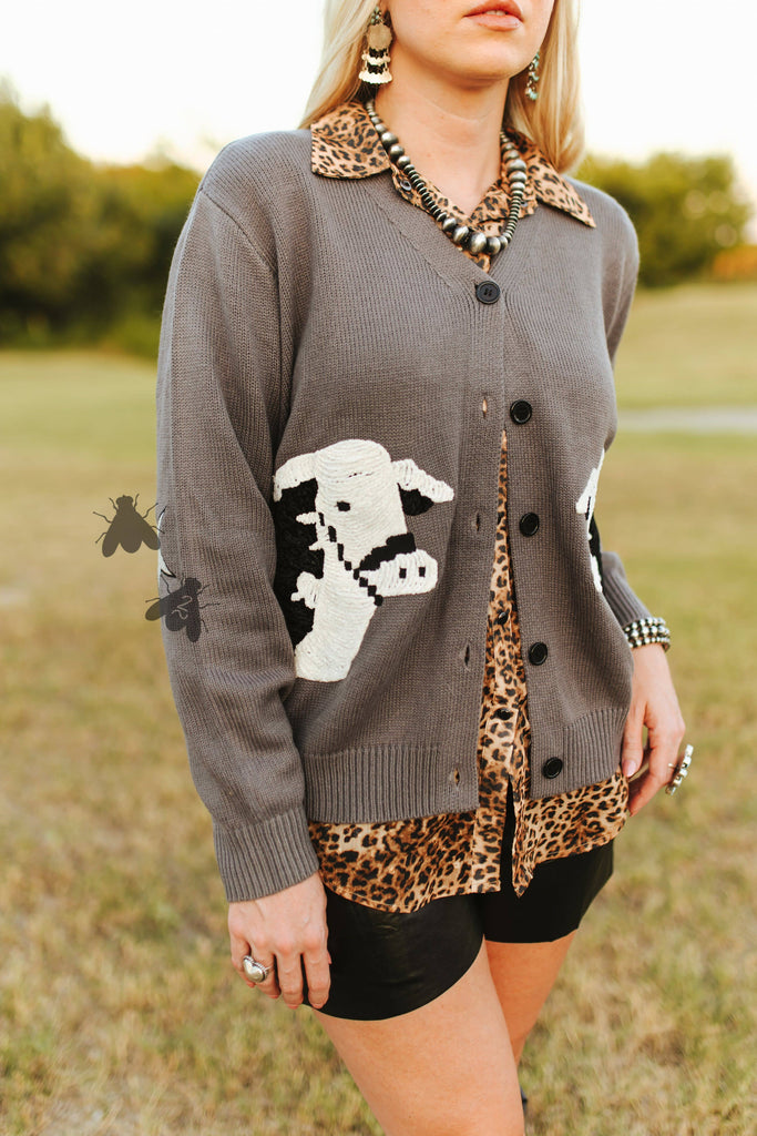CATTLE CARDI *BLK BALDY: