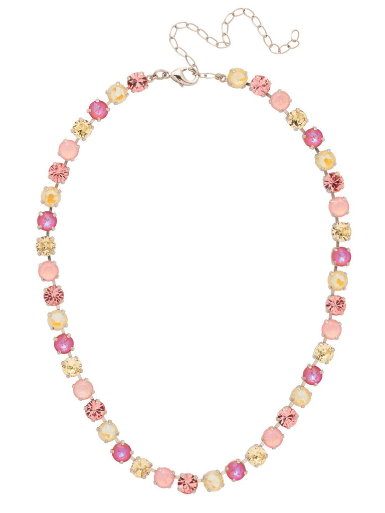 Matilda Tennis Necklace - NFJ4PDPPN: Pink