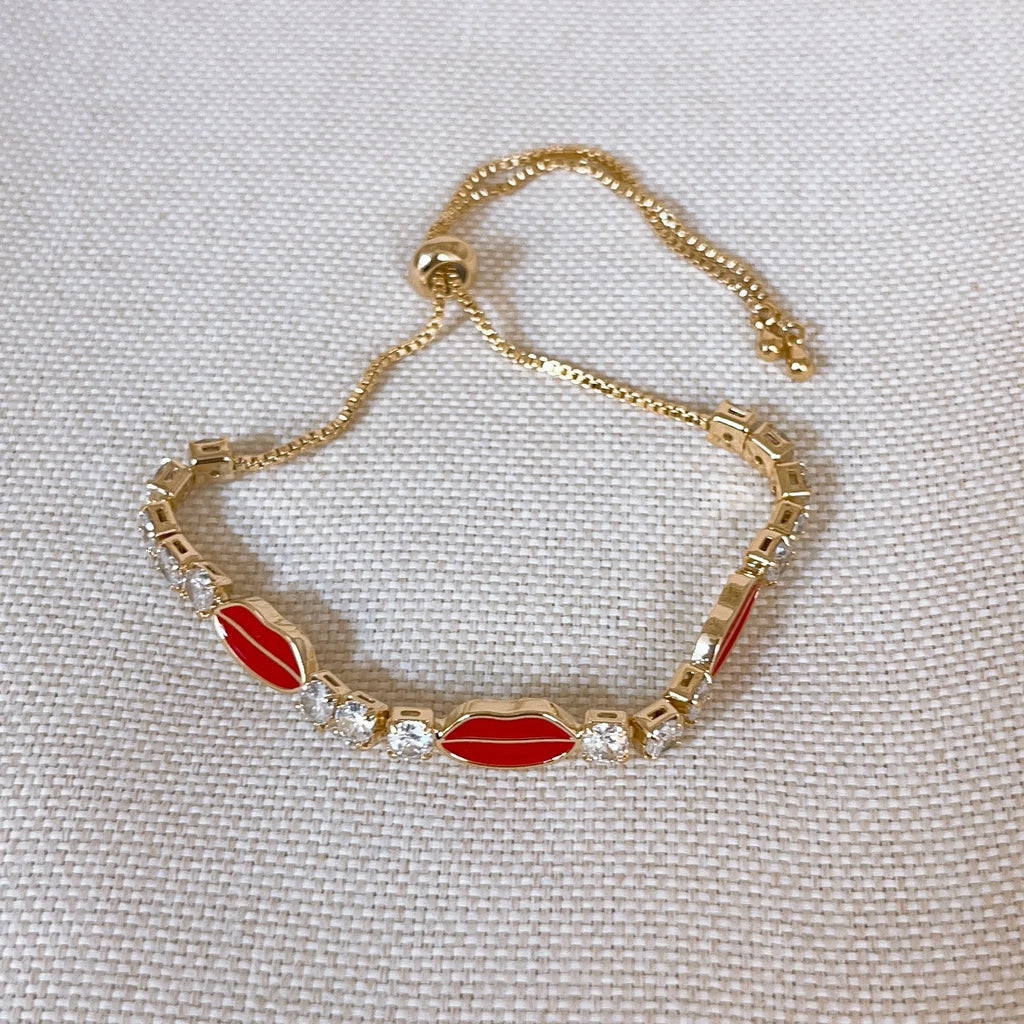 Red Kisses Bracelet