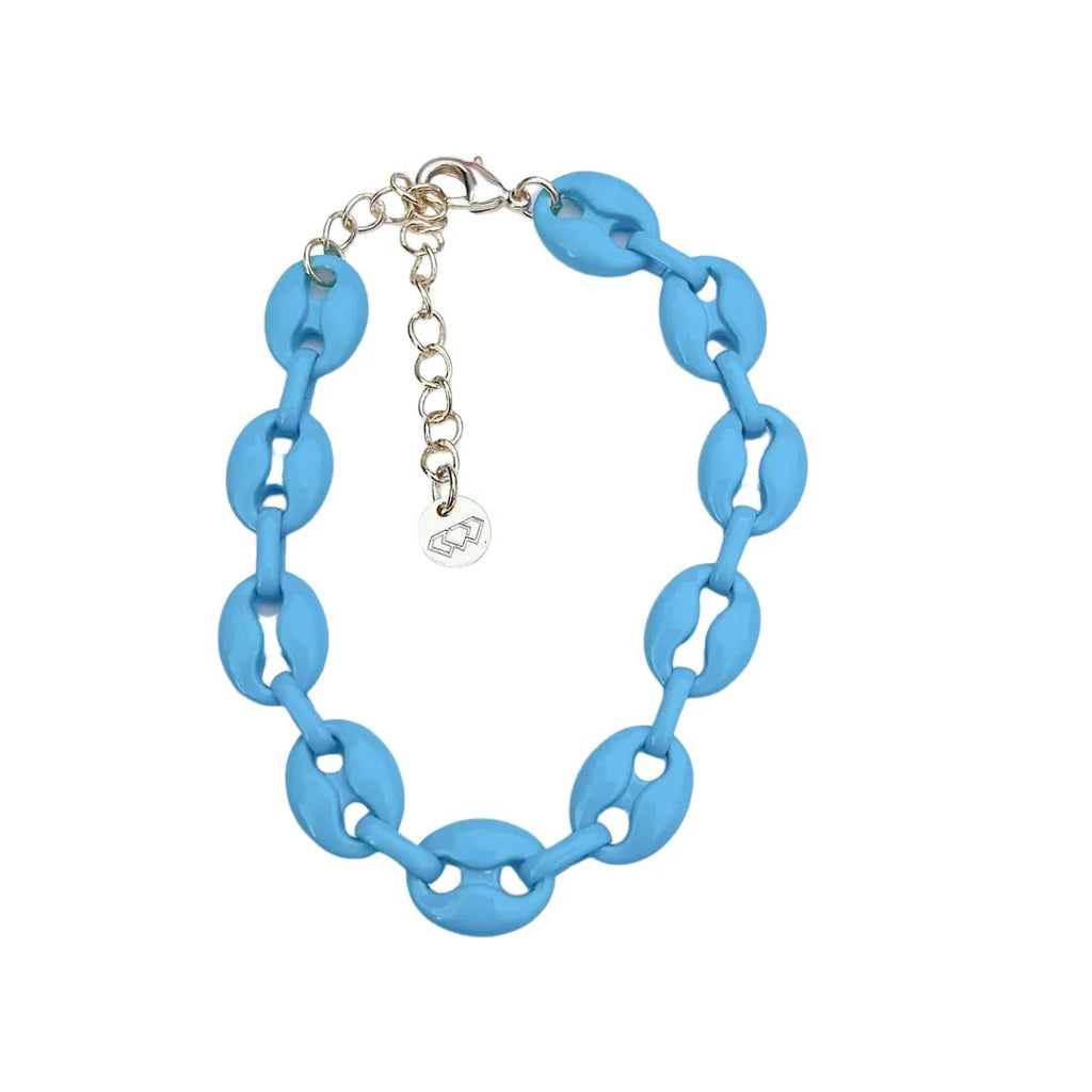 Unseen Chain Bracelet - Sky Blue