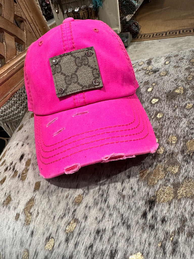 Hot Pink Inspired Hat