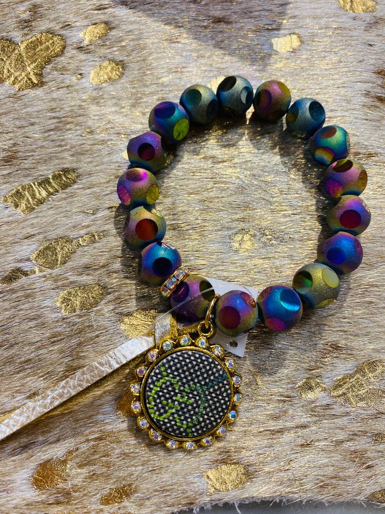 Multi Shimmer/Matte Bracelet