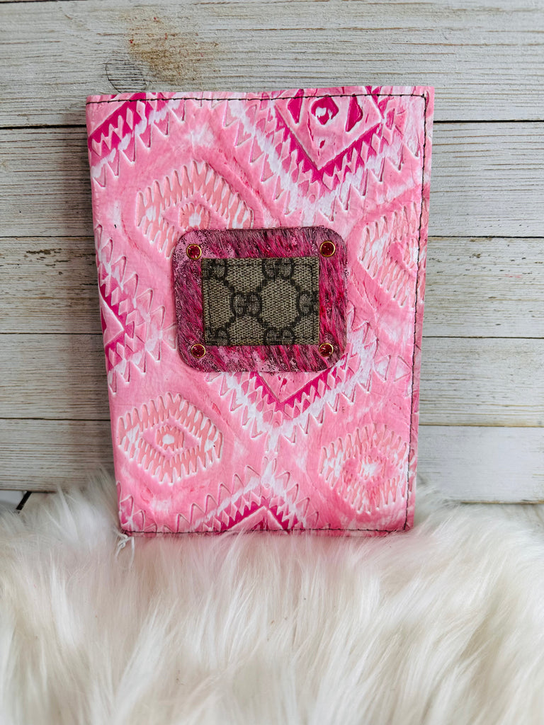 Pink Aztec Small Journal