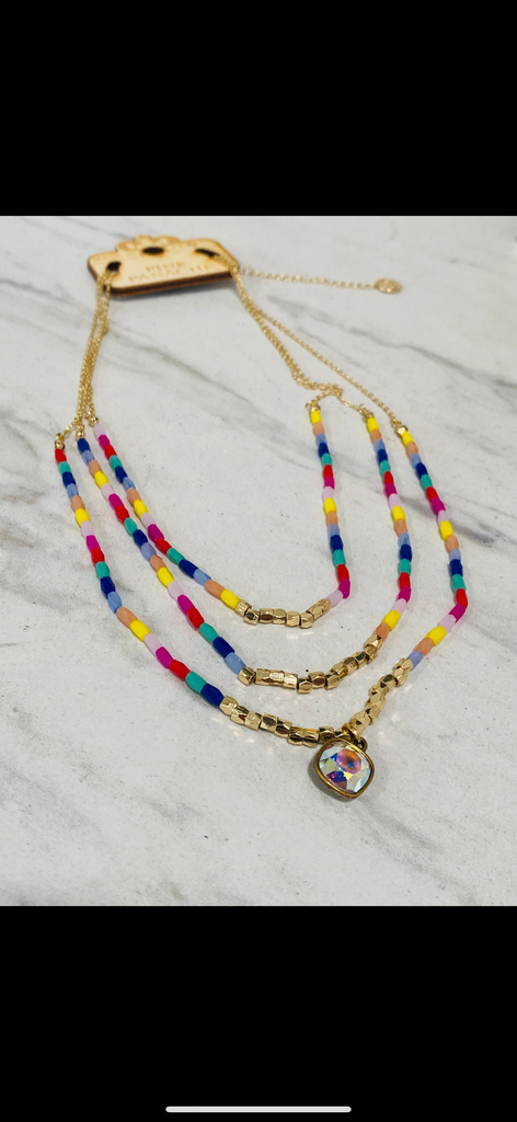 See It In Color Layered Necklace