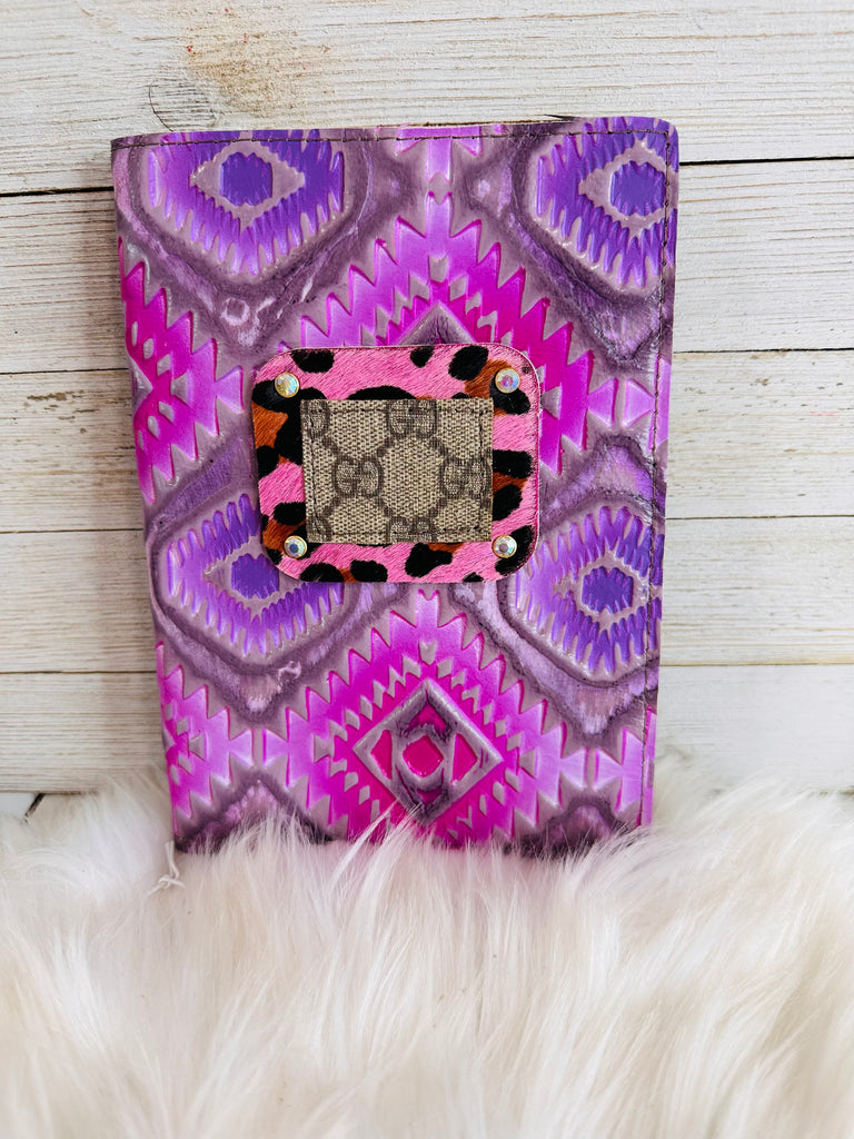 Purple Aztec Small Journal