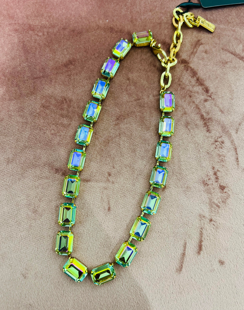 Jabari Necklace in Peridot Brandy