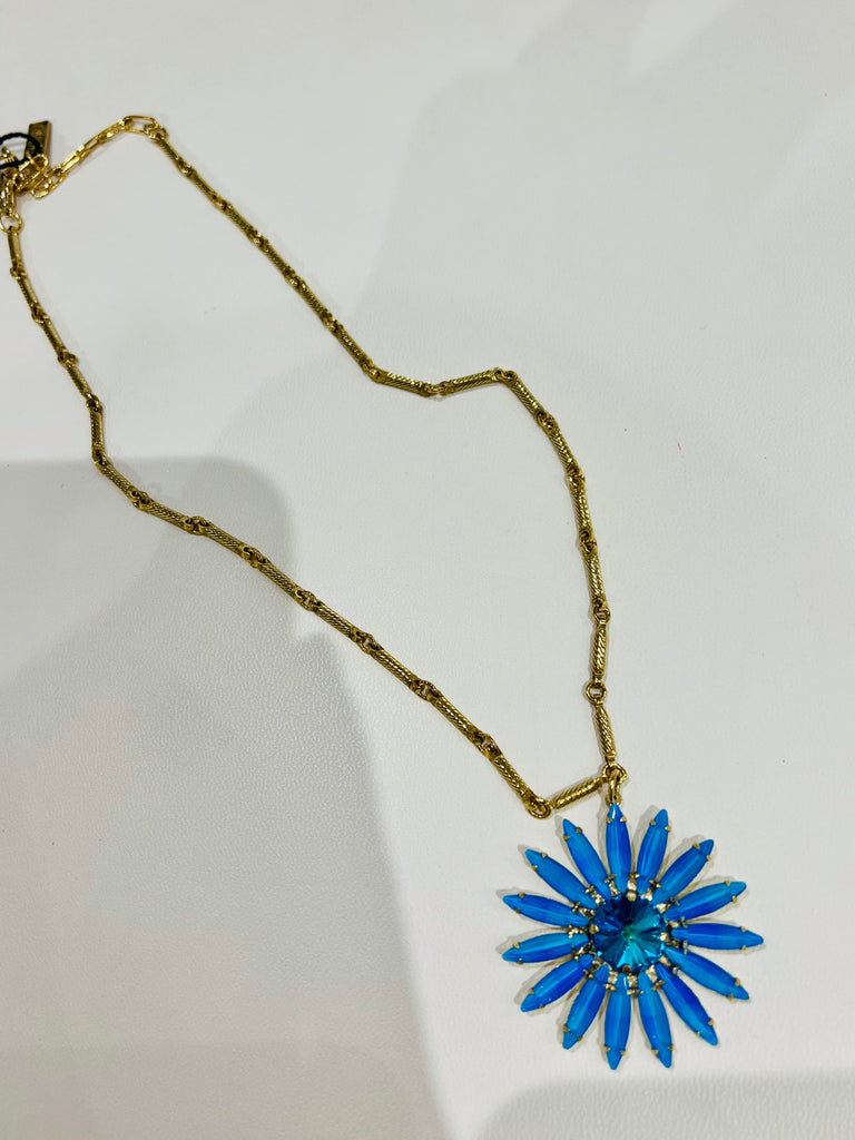 Electric Blue Molly Necklace